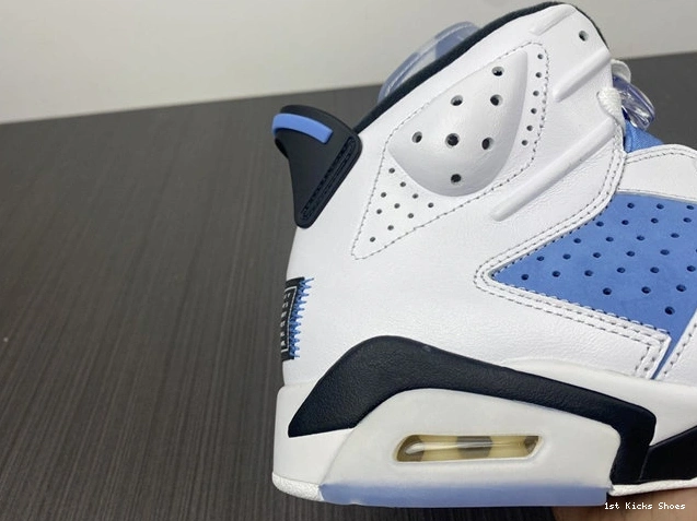 1st Kicks Shoes 6 CT8529- Jordan White Retro AllSeason 4033 UNC 1028